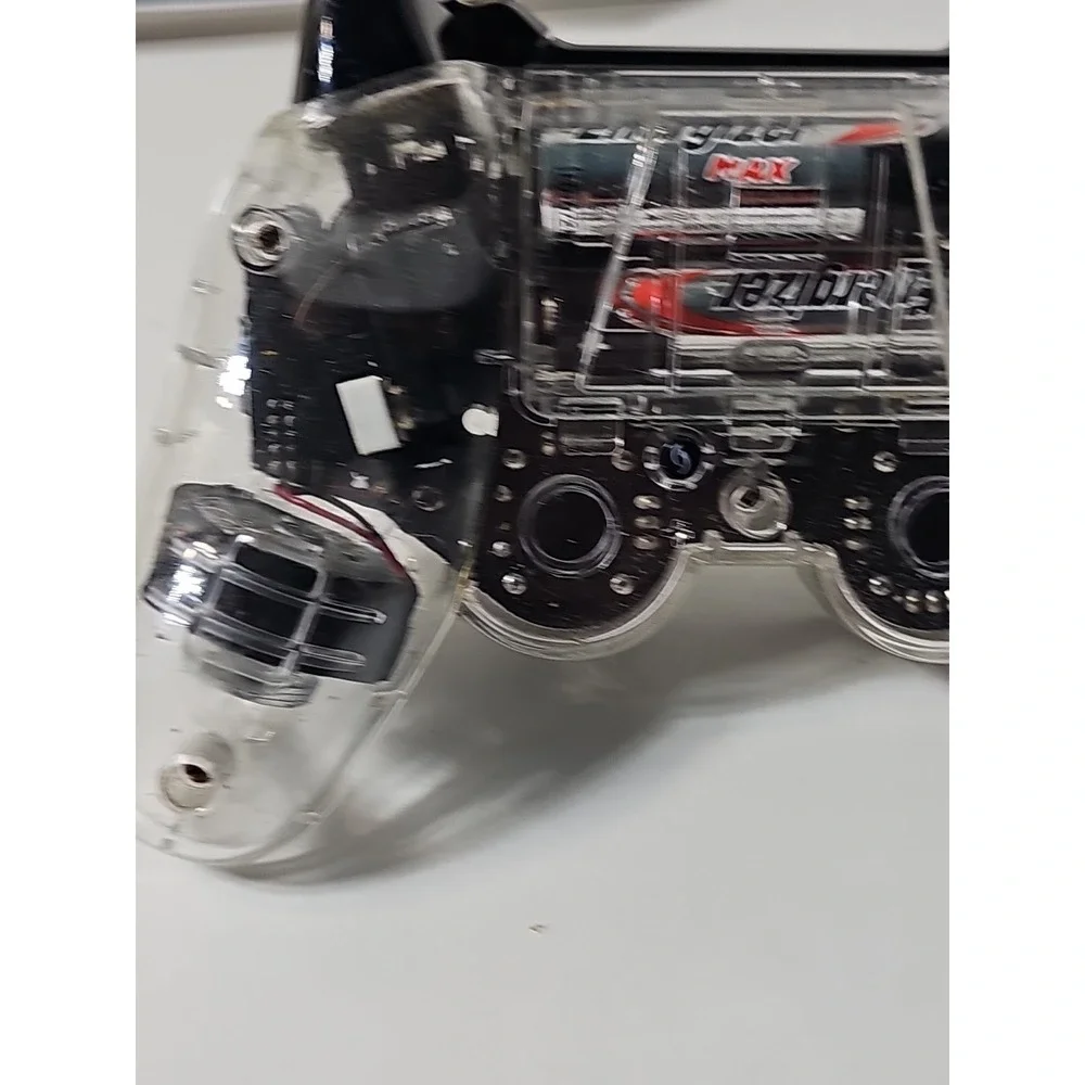 PDP Afterglow Wireless Controller for PlayStation 3 and PC Clear 064-015T TESTED